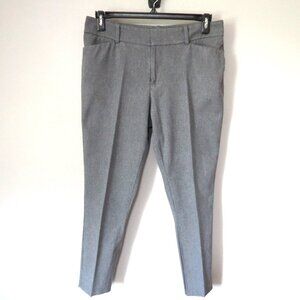 A New Day Grey Stretch Tapered Ankle Pant Women's Size 10